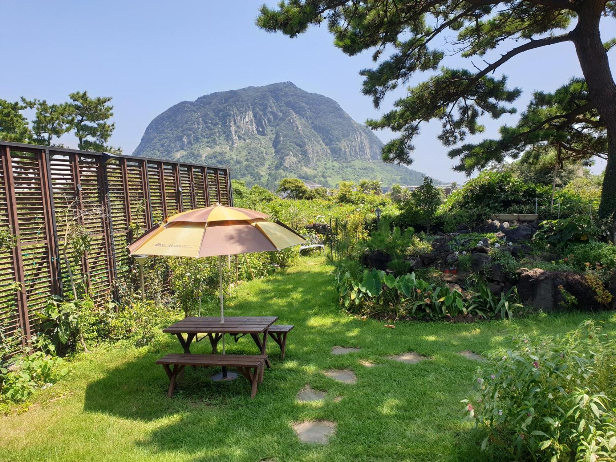 Wind Jeju Cafe & Pension Согвипхо Экстерьер фото